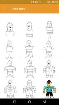 How to draw a Roblox man face #roblox #shorts #howtodraw 