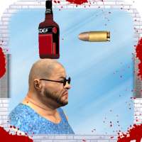 Garrafa Jogo Shooter 3D-mortal