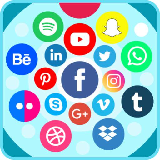 All social media apps, Social Network in one app