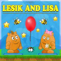 Lesik and Lisa: The adventure on the balloon