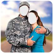 Army Couple Photo Editor