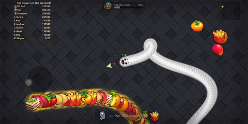 Snake Zone .io: Fun Worms Game 3 تصوير الشاشة