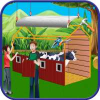 Build A Village Farmhouse: Construction Simulator