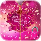Love Valentine Zipper Lock on 9Apps