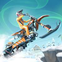 Snow Hill Bike Stunt Racing: Multiplayer Games