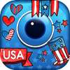 4th Of July Photo Stickers - USA Photo Editor App on 9Apps