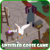 Untitled Goose Game Platinum Trophy (Pretty) 