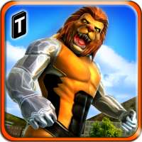 Scary Lion City Attack on 9Apps