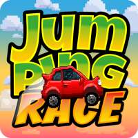 Jumping Race - Retro Game Car Racing