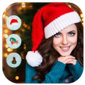 Christmas Santa Hat Camera & Photo Editor on 9Apps