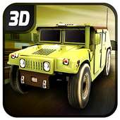 Army Jeep parking 3d