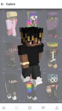 rapper  Minecraft Skins