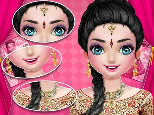 Indian Makeup And Dressup Game