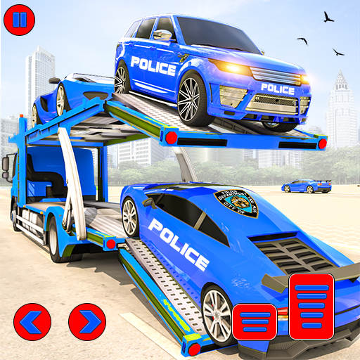 US Police Multi Level Car Transporter Truck 2020