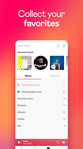 Deezer Music Player: Songs, Playlists & Podcasts screenshot 7