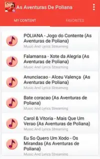 As Aventuras de Poliana - Jogo do Contente - Letra / Lyrics 