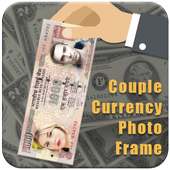 Couple Currency Photo Frame
