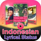 Indonesian Lyrical Full Screen Video Status Maker on 9Apps