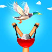 Slingshot Bird Shooting Game