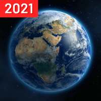 Live Earth Map 2021 with GPS N