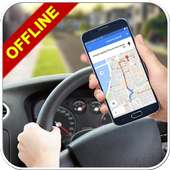 offline gps navigasi peta & menyetir rute