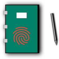 Personal Diary with Fingerprint and Password Lock