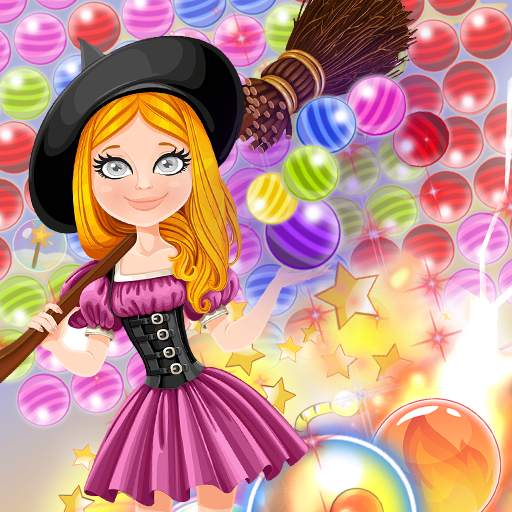 Bubble Shooter Magic - Witch Bubble Games