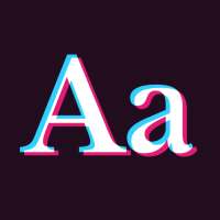 Fonts Aa - Yazı tipi stili