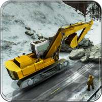 Heavy Snow Excavator Crane Simulator 2018