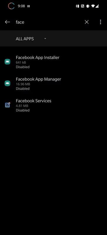 Facebook Services screenshot 1