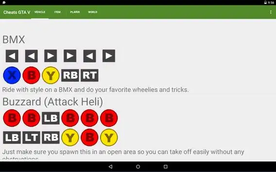 Download do APK de Cheats for GTA V - 2018 Latest Cheat Codes para Android