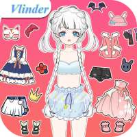 Vlinder Princess2: 소녀 드레스 게임