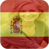 Spain Flag And Stickers With photo profile 2018 on 9Apps