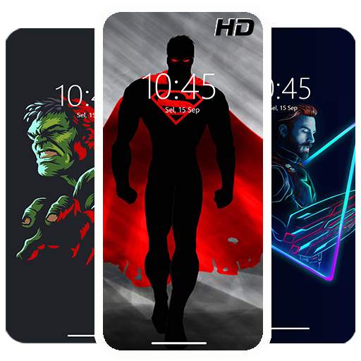 🦾Best Superhero wallpaper and Lock screen HD