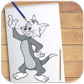 How to Draw Tom and Jerry on 9Apps
