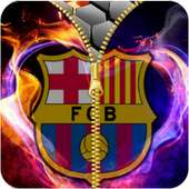 FC Barcelona pantalla de bloqueo de cremallera