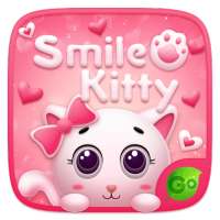 Smile Kitty GO Keyboard Theme on 9Apps