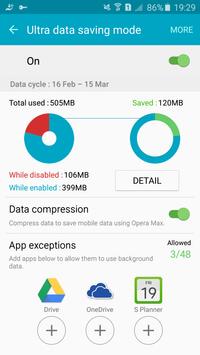 Ultra data saving - Opera Max screenshot 4