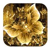 Golden Butterfly Keyboard