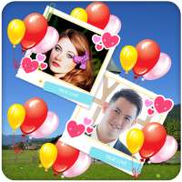 Anniversary Dual Photo Frame on 9Apps