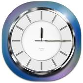 Chrome Analog Clock