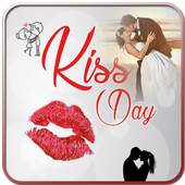 Happy Kiss Day Photo Frames