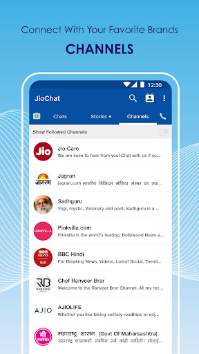 JioChat: HD Video Call स्क्रीनशॉट 5