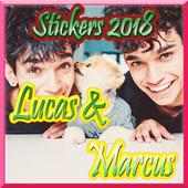 Lucas and Marcus stickers on 9Apps