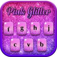 Pink Glitter Keyboard Theme on 9Apps