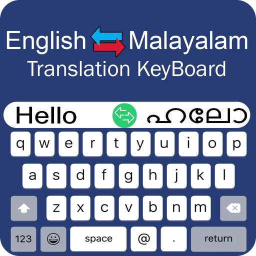 Malayalam Keyboard - English t