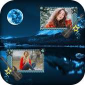 Moon Light Dual Photo Frame