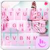 Pink Butterfly Keyboard Theme