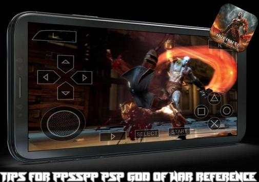 Tips for PPSSPP psp God of War reference скриншот 2