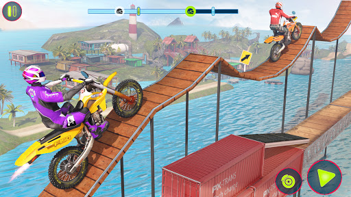 Wyścigi motocykl: Gry rowerowe screenshot 1